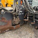 Hydraulic side shift tarmac planer attachment for Bobcat skid steer