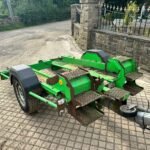 2017 Greenmech Quadtrak 160D 6" Diesel Turntable Tracked Wood Chipper With Greenmech Single Axle Trailer - Image 3