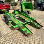 2017 Greenmech Quadtrak 160D 6" Diesel Turntable Tracked Wood Chipper With Greenmech Single Axle Trailer - Image 5