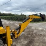 Lewis Badger 4WD Front Loader Backhoe With 2023 Suton Hydraulic Sweeper Bucket - Image 11