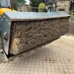 Lewis Badger 4WD Front Loader Backhoe With 2023 Suton Hydraulic Sweeper Bucket - Image 9