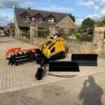 New/Unused 2025 GIYI GY-X39F 39" Mini Skidsteer Trencher - Image 2