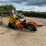 New/Unused 2025 GIYI GY-X39F 39" Mini Skidsteer Trencher - Image 4