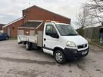 2009 VAUXHALL MOVANO 3500 CDTI MWB BEAVERTAIL FLATBED TRUCK