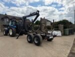 2012 PALMS 101 TWIN AXLE LOGGING TRAILER WITH ROTATING LOG GRAB - Image 4