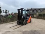 2012 TOYOTA TONERO 25 2.5 TON 4.7MTR GAS COUNTERBALANCE FORKLIFT