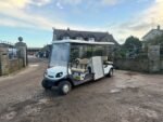 2013 CUSHMAN 6 SEATER DISABLED PETROL GOLF CART BUGGY