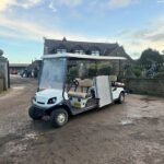 2013 CUSHMAN 6 SEATER DISABLED PETROL GOLF CART BUGGY