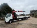 2013 MITSUBISHI FUSO CANTER 7C18-48 DUONIC BLUETEC AUTO 7.5 TON RIGID FLATBED - Image 3