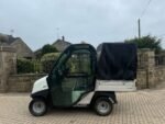 2017 CLUB-CAR CARRYALL 300 GOLF BUGGY UTILITY VEHICLE WITH TIPPER BODY AND FULL GLASS CAB