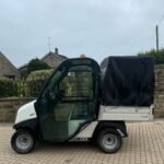 2017 CLUB-CAR CARRYALL 300 GOLF BUGGY UTILITY VEHICLE WITH TIPPER BODY AND FULL GLASS CAB