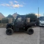 2017 POLARIS RANGER 1000 DIESEL 4WD UTILITY BUGGY VEHICLE WITH FULL GLASS CAB