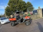 *802 HOURS* 65 REG. KUBOTA RTVX900 4WD BUGGY UTILITY VEHICLE WITH HYD TIP