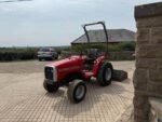 MASSEY FERGUSON 1230 27HP 4WD COMPACT TRACTOR WITH TRANSPORT BOX - Image 4