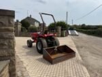 MASSEY FERGUSON 1230 27HP 4WD COMPACT TRACTOR WITH TRANSPORT BOX