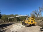 MOROOKA 6 TON TRACKED FLAT BED DUMPER WITH GCM HIAB071A CRANE - Image 4