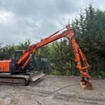 2009 HITACHI ZX70-LC LONG REACH MIDI EXCAVATOR