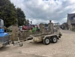 INDESPENSION AD2000 2.7 TON TWIN AXLE PLANT TRAILER