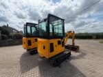 2022 JCB 16C-1 T3 MINI EXCAVATOR W/ FULL CAB, X3 BUCKETS ETC