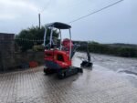 NEW/UNUSED EVERUN ERE10 PRO MINI EXCAVATOR BUNDLE W/ EXPANDING TRACKS/BLADE ETC. - Image 5